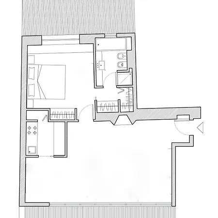 Apartamento Penthouse In Fashion District Of Milan, Close To Montenapoleone, Duomo, Scala Milão